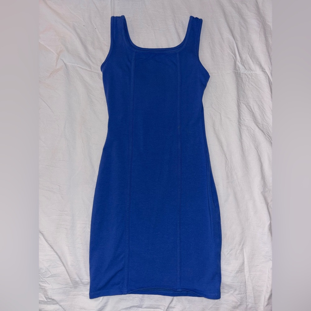 Wild Fable Vibrant Blue Mini Dress